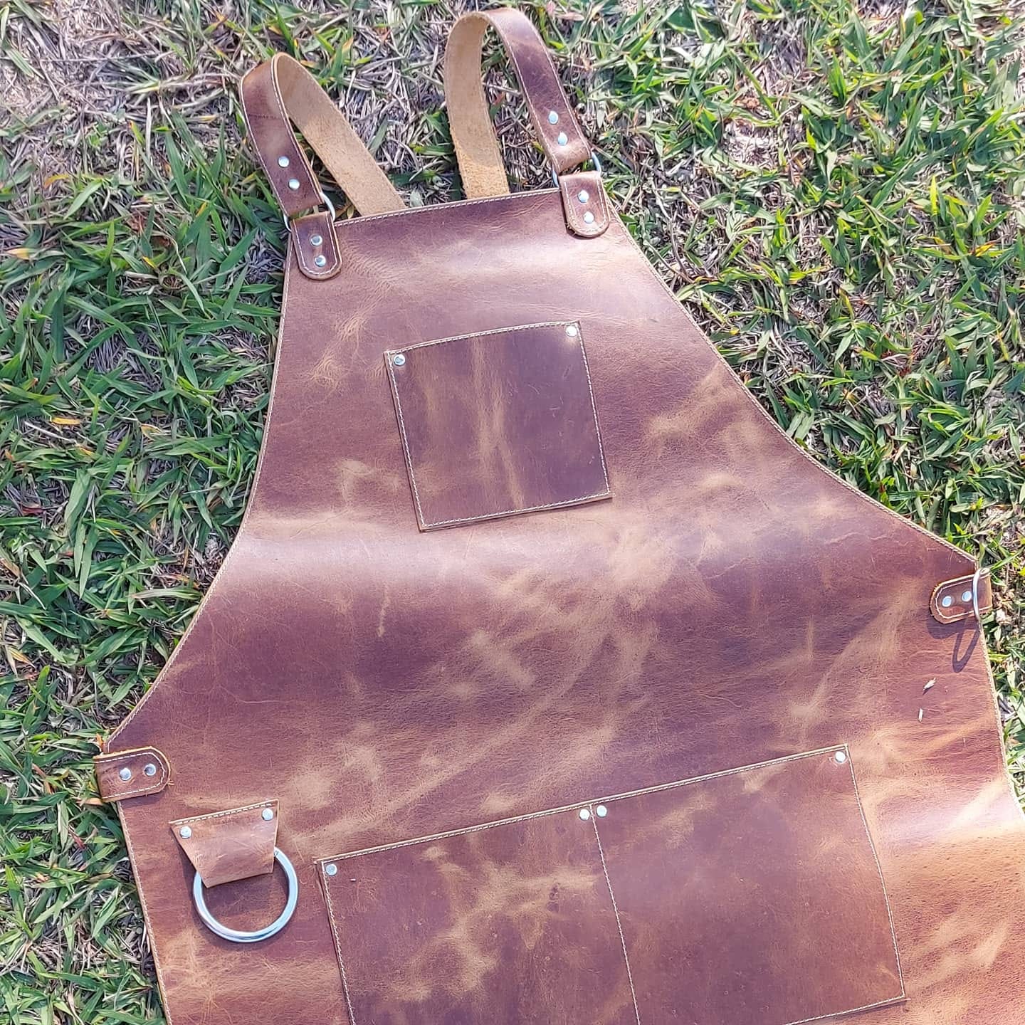 Avental em Couro  Frente